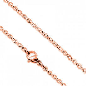 Řetízek z chirurgické oceli ROSE GOLD